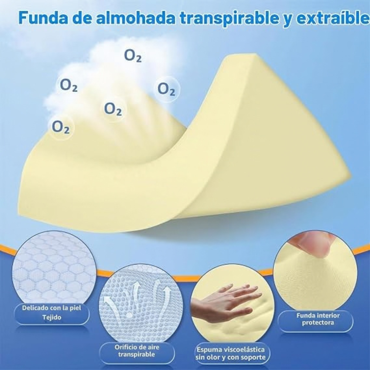Almohada Cervical Ergonómica